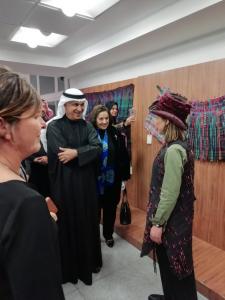 The Opening of the European Craft Exhibition Kuwait